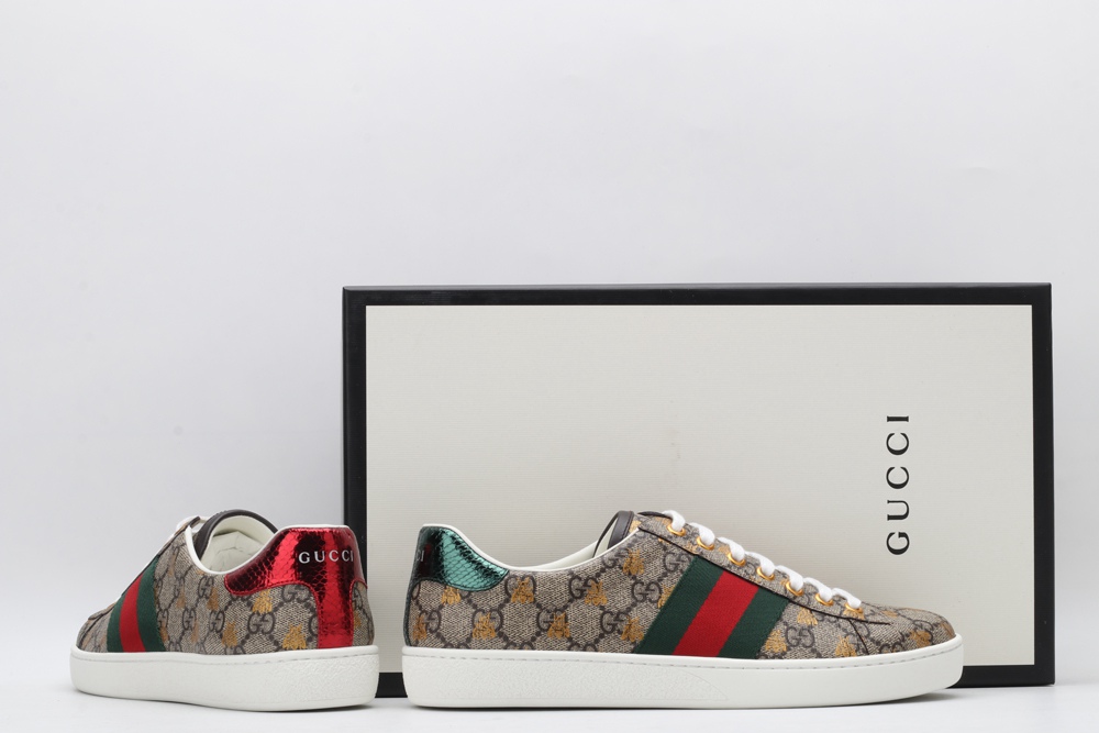 women s ace gg S*p*e sneaker with bees